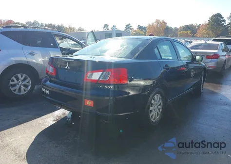 2011 Mitsubishi Galant Es z USA, uszkodzony, nr VIN 4A32B2FF6BE009332